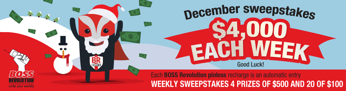Holiday Pinless Sweepstakes