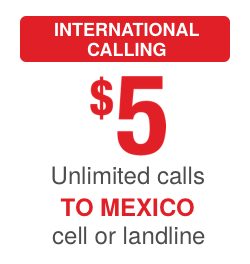 Cheap International Calling: Unlimited calls to Mexico cell or landline